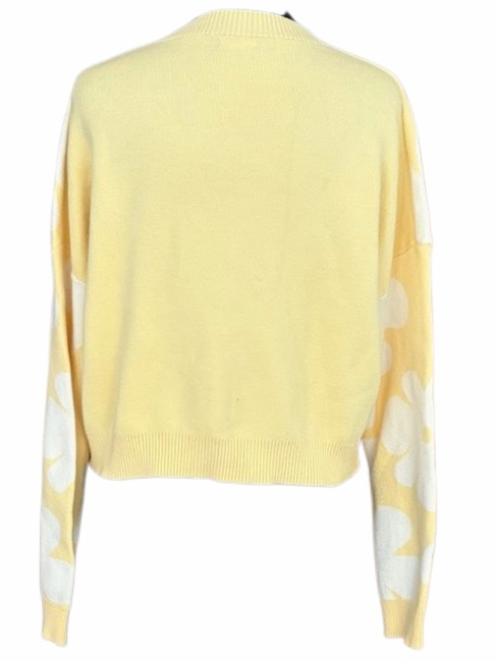 DEBUT floral knit pullover crew neck sweater size Large. - Picture 4 of 7